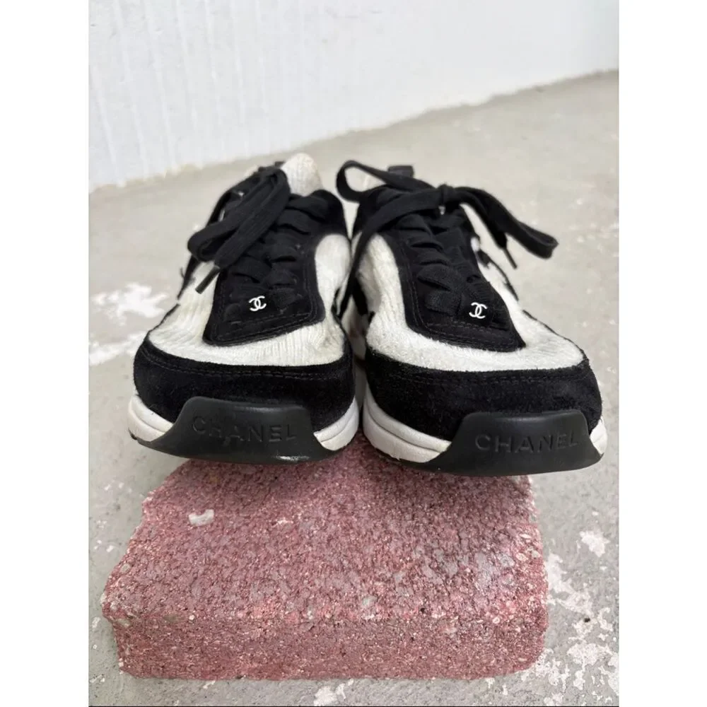 Chanel interlocking cc runner trainers